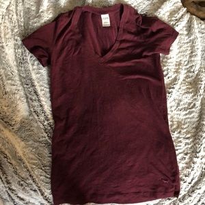 Maroon VS-Pink T-shirt